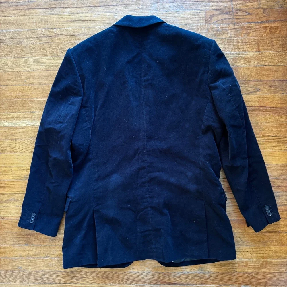 GAP‎ Tailored Mens Black Blazer Jacket Size 50L
